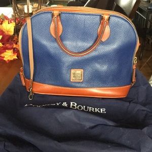 Dooney & Bourke Pebble Grain Zip Zip Satchel